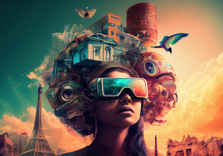 Imagem de robos futuristas